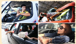 Những chiêu oái oăm tài xế dùng để phản đối thu phí ở BOT Cai Lậy