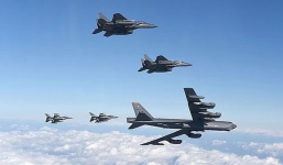 Hàng trăm chiến cơ Mỹ - Hàn gầm rú sát nách Triều Tiên