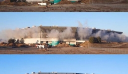 Gài mìn quanh sân vận động, nổ xong cả tòa nhà vẫn đứng trơ trơ