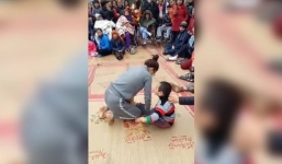 'Công chúa thuốc lào' chữa bệnh bằng rút lưỡi, nắn chân gây tò mò