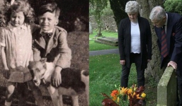 Câu chuyện những bó hoa bí ẩn được đặt trước mộ của cậu bé 12 tuổi xấu số suốt 70 năm