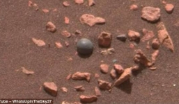 Phát hiện đạn súng thần công trên sao Hỏa?