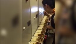 Sự thật bẽ bàng nữ tiếp viên hàng không lén ăn cơm của khách