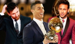 Quả bóng Vàng 2017: Ronaldo cân bằng kỷ lục của Messi