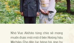 Nếu bạn không tin yêu nhau đến đầu bạc răng long là có thật, hãy đọc câu chuyện tình của nhà vua Nhật Bản Akihito