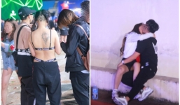 Sốc với cảnh giới trẻ mặc nội y đi xem ca nhạc tại sân vận động Mỹ Đình