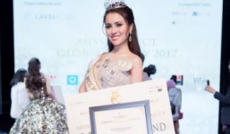 Thư Dung trở thành tân Hoa hậu Sắc đẹp Hoàn mỹ Toàn cầu 2017 tại Hàn Quốc mùa đầu tiên