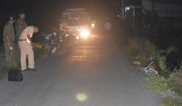 Lạc tay lái, nam thanh niên rơi xuống mương nước tử vong