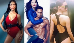 Cận cảnh nhan sắc nóng bỏng 3 người tình của Kim Lý