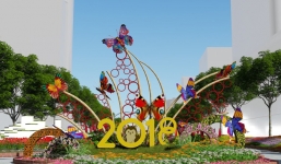 Đường hoa Tết Mậu Tuất 2018 ở TP HCM có gì đặc biệt?