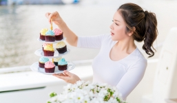 Lý Nhã Kỳ tổ chức triển lãm kim cương trong du thuyền triệu đô