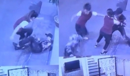 Nghi vấn clip nữ nhân viên cao thủ đánh bại 3 kẻ bẻ trộm gương ô tô ở Hà Nội