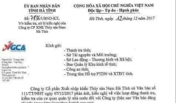 Hà Tĩnh chỉ đạo làm rõ vụ DN cầu cứu vì tiếp 8 đoàn thanh, kiểm tra một năm