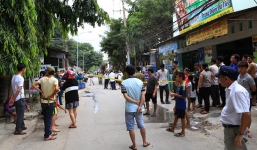 Phát hiện đầu người giấu trong chiếc ba lô ở thùng rác