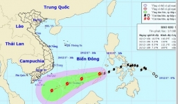 Thông tin mới nhất về diễn biến cơn bão Bão Kai-tak (bão số 15)