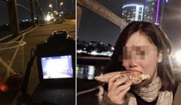 Chàng trai bị 'chém' 300.000 đồng vì ăn ngô nướng, ngồi chiếu ở cầu Long Biên