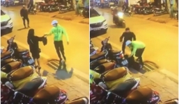 Xích mích với tình cũ, nữ nhà văn trẻ đẹp bị 2 shipper giả đánh bầm mặt