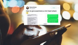 Rắp tâm lừa tiền qua tin nhắn, ai ngờ gặp ngay cô gái 'thánh lầy' trả đũa đến nhớ đời