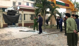 Cây ATM tại cổng trường ở Nghệ An phát nổ như bom