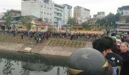 Phát hiện thi thể người đàn ông nổi trên sông Tô Lịch