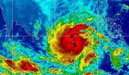 Bão số 16 đạt cấp thảm họa, có thể mạnh hơn siêu bão Linda lịch sử