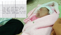 Xót xa bé gái 5 ngày tuổi bị bỏ rơi trước cổng chùa giữa trời đông giá buốt