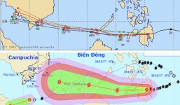 Bão số 16 Tembin vượt ngoài dự báo, cơ quan khí tượng lên tiếng