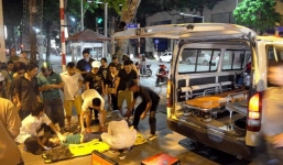 Bắt đối tượng đánh bác sĩ 115 đang cấp cứu cho người tai nạn bên đường