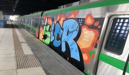 Vụ tàu Cát Linh – Hà Đông bị vẽ bậy: “Truy” trách nhiệm Tổng thầu Trung Quốc!