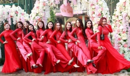 Điều đặc biệt trong đám cưới Lâm Khánh Chi: Dàn phù dâu 100\% là người chuyển giới