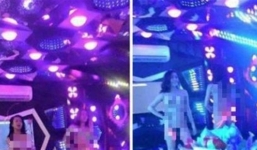 Hàng chục tiếp viên karaoke khỏa thân, tắm bia mua vui cho khách hát