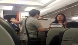 Vụ vợ hơn 10 tuổi đấm chồng sưng mắt trên máy bay: Cấm bay cả đôi trong 1 năm