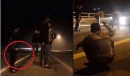 Vụ chặn xe xin tiền: 'Nhóm này cầm kiếm quệt xuống mặt đường tóe lửa, vừa đi vừa hò hét'