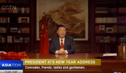Chủ tịch Trung Quốc Tập Cận Bình chúc năm mới 2018