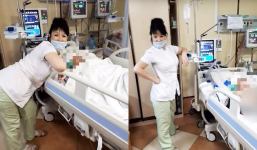 Sốc: Nữ y tá tươi cười tạo dáng chụp ảnh bên thi thể các bệnh nhân