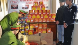 Công an Hải Phòng thu hồi 50kg pháo và 10 khẩu súng