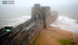 Đây là bức ảnh của đoạn cuối Vạn Lý Trường Thành, bạn đã biết chưa?