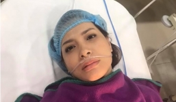 Cựu người mẫu Thúy Hạnh nhập viện phẫu thuật cắt bỏ khối u