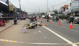 Thương tâm, mẹ tử vong trong tư thế ôm con vào lòng sau tai nạn