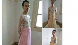 Bán hàng online siêu có tâm: Khách hàng nghi ngờ, nam chủ nhân tự mặc đầm rồi chụp ảnh thật luôn