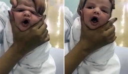 Phẫn nộ y tá vừa cười vừa bóp mặt trẻ sơ sinh đến biến dạng