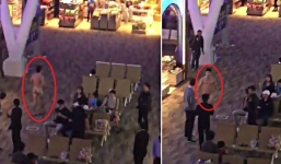 Uống nhầm thuốc kích thích, người đàn ông khỏa thân tung tăng khắp sân bay