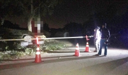 Nam thanh niên chết trong tư thế treo cổ giữa nghĩa trang