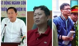 Hình ảnh ông Trịnh Xuân Thanh từ sếp lớn PVC tới phòng xử án