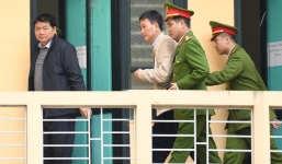 Hình ảnh các bị cáo Đinh La Thăng, Trịnh Xuân Thanh, Nguyễn Xuân Sơn trong ngày xét xử thứ 3