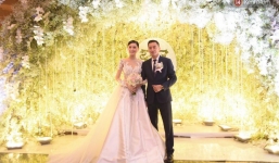 Cập nhật: Ngọc Duyên cực xinh đẹp, hạnh phúc sánh đôi bên ông xã hơn 18 tuổi trong tiệc cưới xa hoa tại Hà Nội