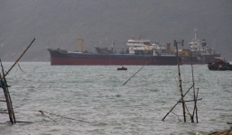 'Vật thể lạ' gây chìm tàu cá ở luồng cảng Quy Nhơn được xác định