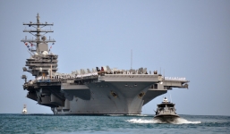 Việt Nam lên tiếng về khả năng  tàu sân bay Mỹ ghé thăm trong năm 2018