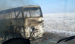 TNGT thảm khốc: Cháy xe bus khiến 52 người thiệt mạng