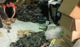 Bắt khẩn giám đốc sản xuất phụ tùng xe máy giả